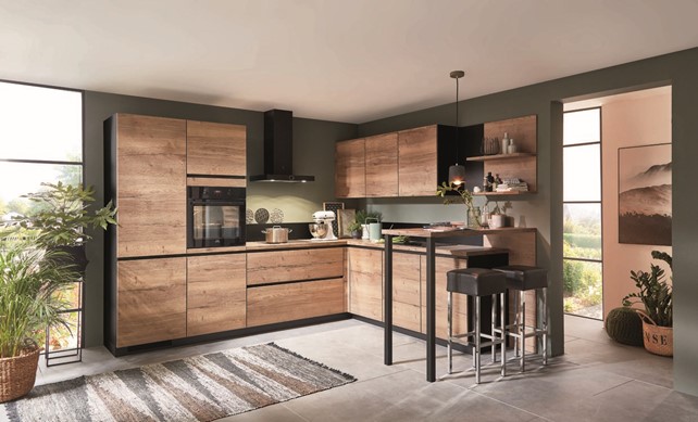 feng shui kitchen wood green natural elements