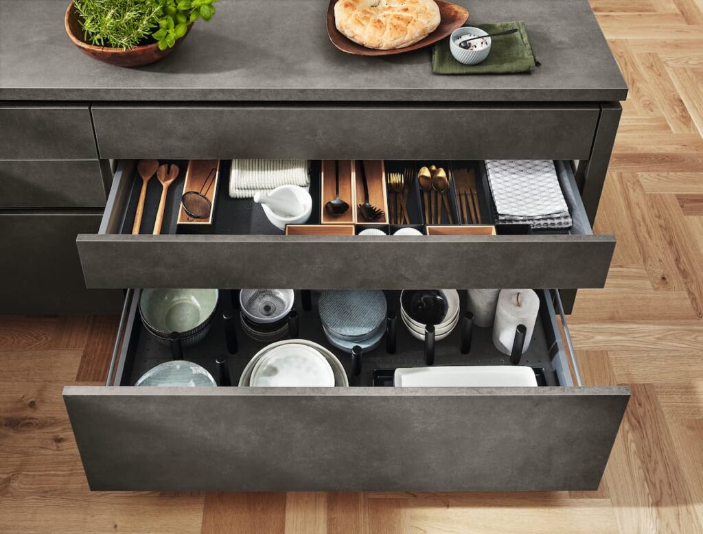 kitchen organization feng shui storage ideas