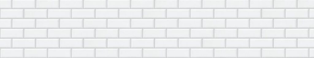 Classic white subway tiles: A timeless choice for modern kitchen tile designs, offering a clean and versatile backdrop.