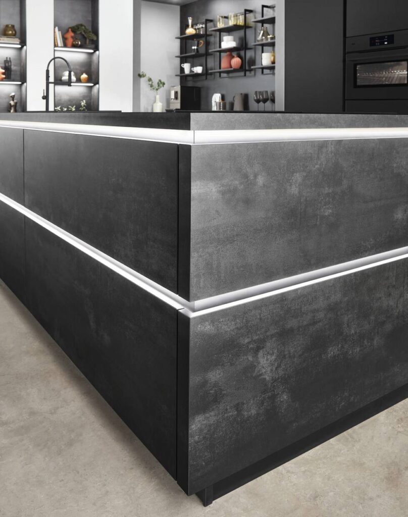 laser edged fronts seamless modern kitchen designs