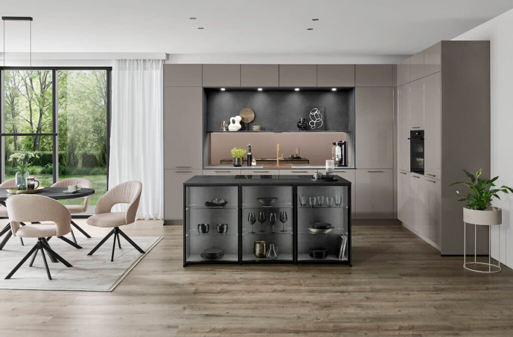 glass cabinet air lighting